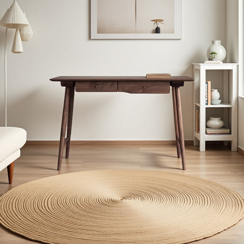 Un magnifique bureau en bois de pin, H 29,52 po x l 47,24 po x P 23,62 po