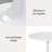 Kaidy 3-Piece Modern Round Dining Set White Pedestal Table With 2 Upholstered Armchairs For Kitchen Dining Room Small Spaces