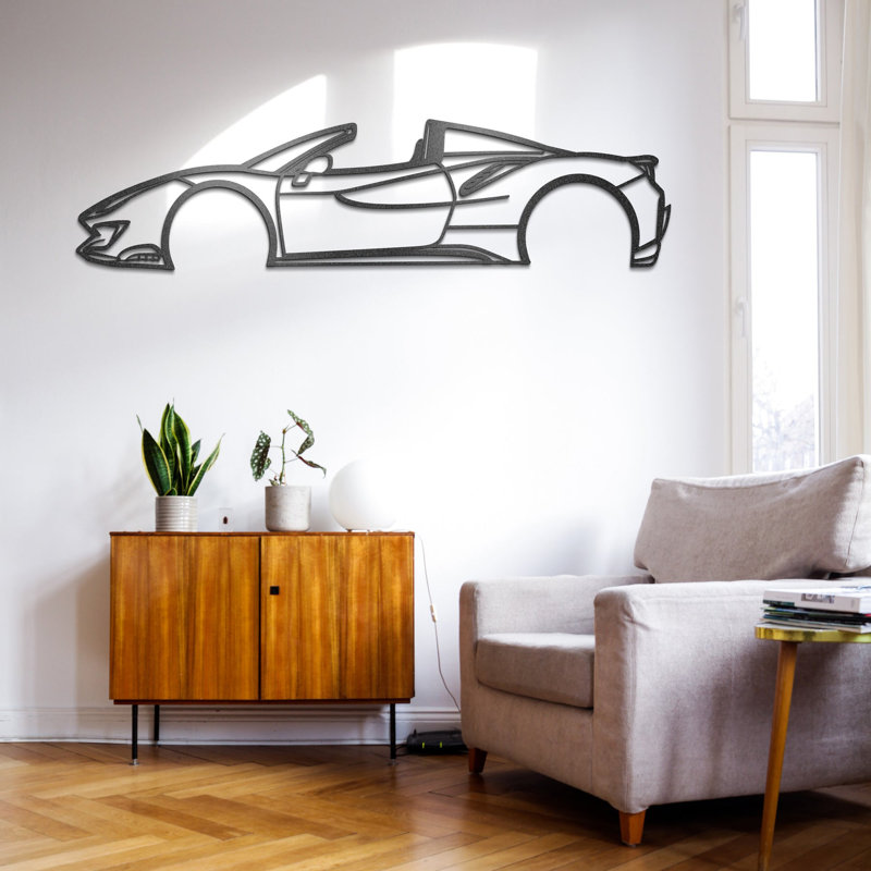 No Frame Print on Metal, 49" H x 12" W