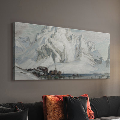Série paysage - CCXCI - Toile tendue avec châssis - Prêt à accrocher