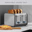 Dualit 4 Slot Architect Toaster Grey