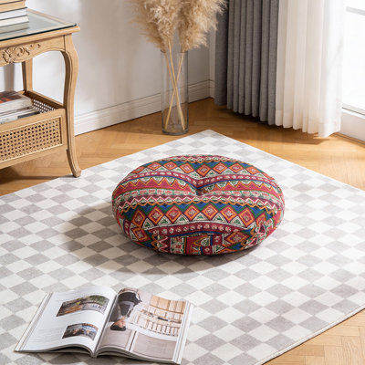 Detachable Round Floor Cushion