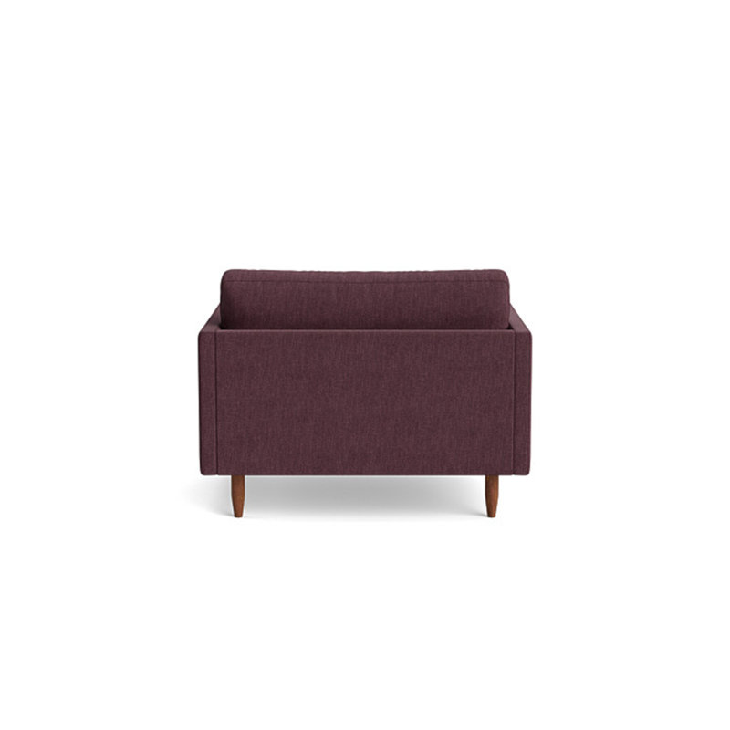 Skinny Fat Chair, Performance Weave - Aubergine