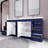 Verda 70.86'' Double Bathroom Vanity with Acrylic Top-1456088824