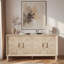 Buffet avec porte symétrique Sunburst et tablettes réglables-590291865