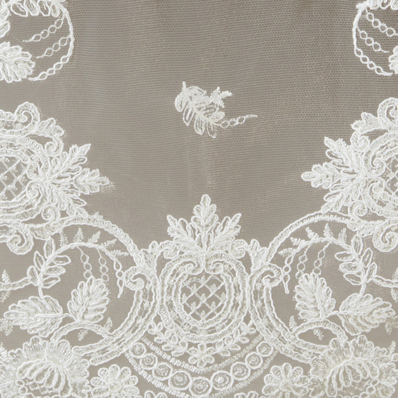 Floral Net Lace Table Runner