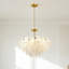 8-light Dimmable Tiered Chandelier