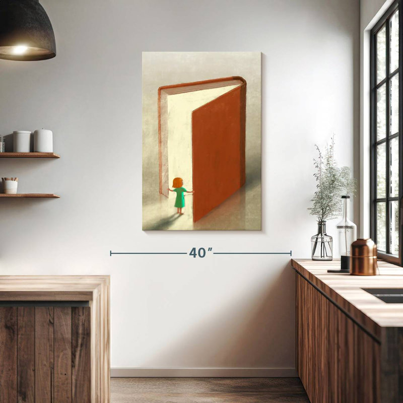 Kerner Discover Reading, 39" H x 26" W