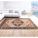 Serapi Hand Knotted Wool Oriental Area Rug