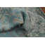 Tapis unique en coton 8 pi 0 po x 4 pi 11 po bleu marine et bleus