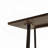 Rectangle MDF Restaurant Wooden Dining Table With Metal Frame-2077848820-2077848822