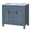 Meuble-lavabo 36 po avec lavabo supérieur