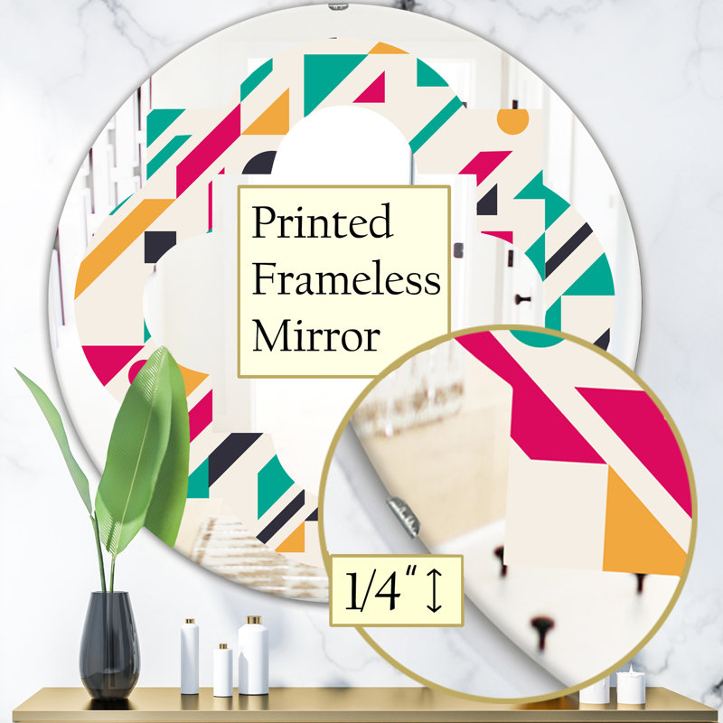 Mirror, 23.6" H x 23.6" W