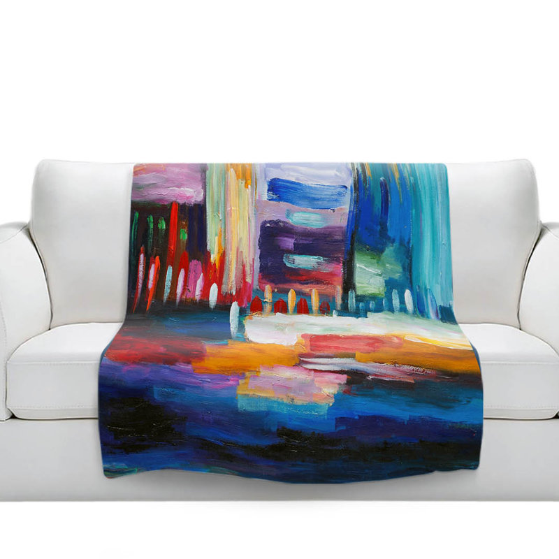Throw Blanket, 51" W x 60" L