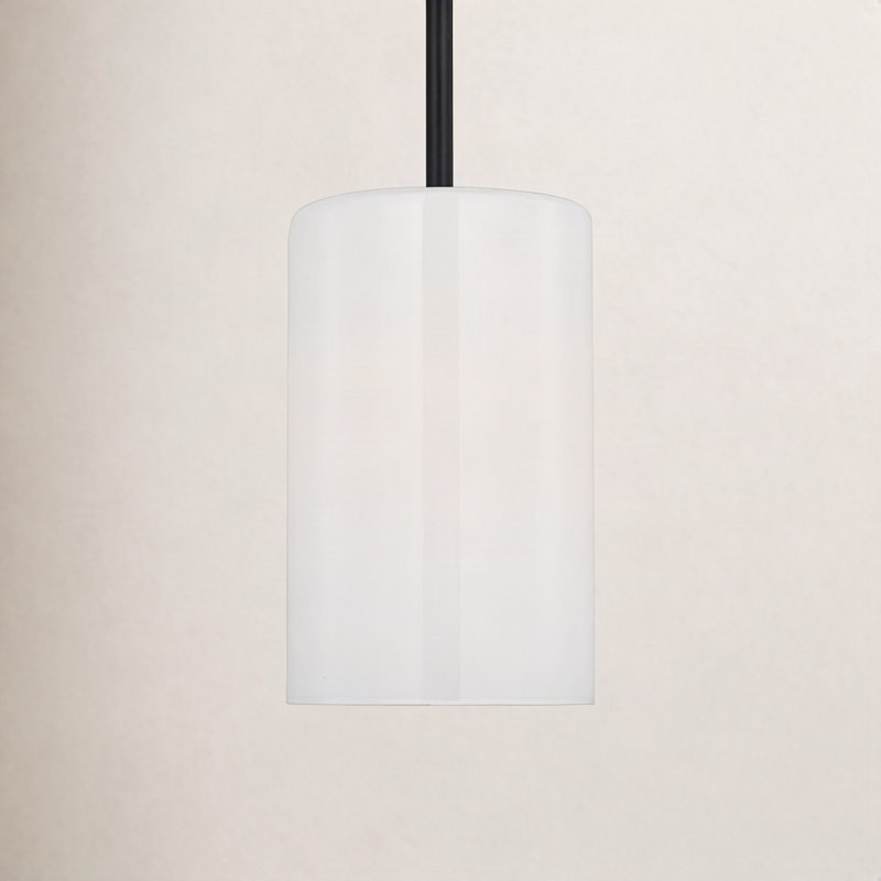 Havana Eliana 1 - Light Single Pendant, Matte Black, No