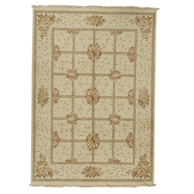 Tapis rectangulaire noué à la main