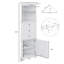 Armoire de salle de bain haute en coin avec portes, organisateurs triangulaires et rangement avec 3 tiroirs et tablettes réglables, armoire de toilette pour la salle de bain-899576719