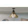 Mercille Glass Semi Flush Mount