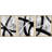 BAW " IDEA4WALL Framed Set Gray Geometric Paint Strokes Wall Art, Set Of 3 Abstract Shapes Illustrations Wall Decor Prints, Contemporary Wall Décor For Living Room, Bedroom " 3 - Pieces-90568700