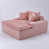 Velours côtelé rose est en rupture de stock