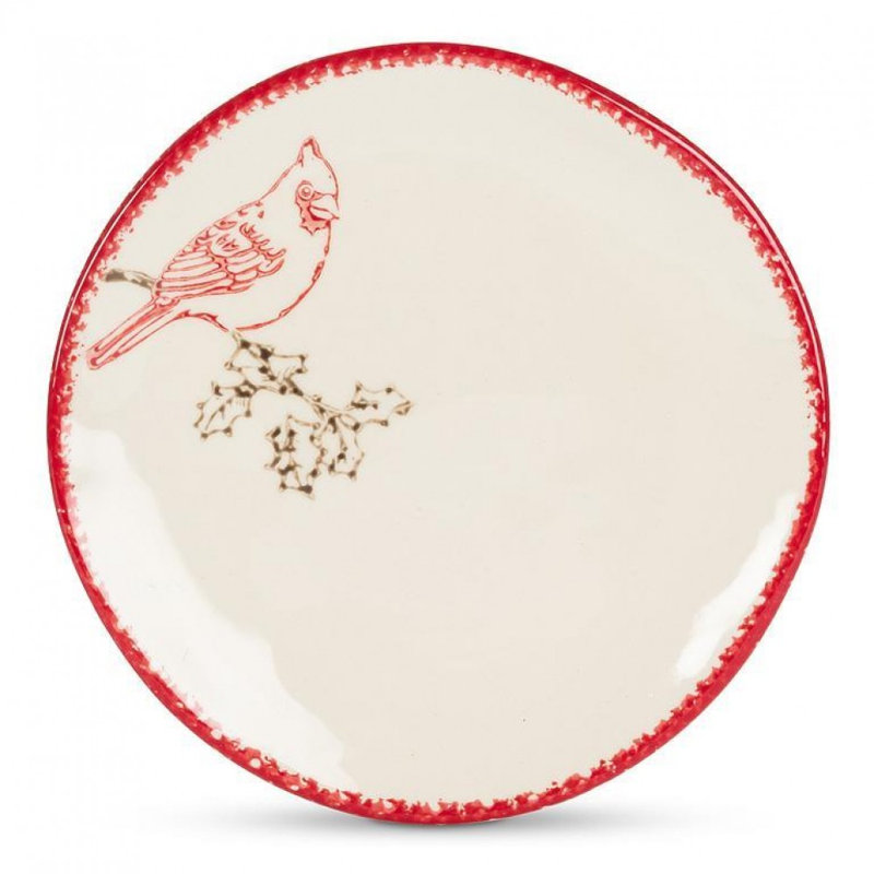 Cardinal Stamp Small Plate
