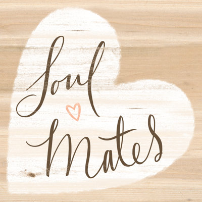Soul Mates - Wrapped Canvas Print