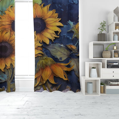 Ensemble de rideaux en polyester 2 pièces Erasmos