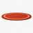 Wiedman Hand Woven Jute Eco-Friendly Solid Area Rugs - Round, Orange Color, Contemporary Modern Design, Low Pile, Natural Fiber, Outdoor Indoor Handmade Area Rugs for Living Room, Bed Room-783392166