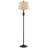 Janousek 60.5" Traditional Metal Floor Lamp with 3-Way Dimmable Roman Column Design for Living Room Bedroom-1902687336