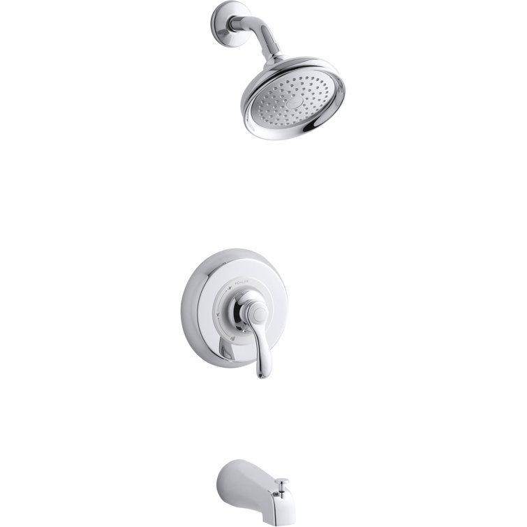 Fairfax Rite-Temp Bath and Shower Trim Set with NPT Spout, Valve Not Included