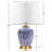 Blue Ceramic Ginger Jar Table Lamp