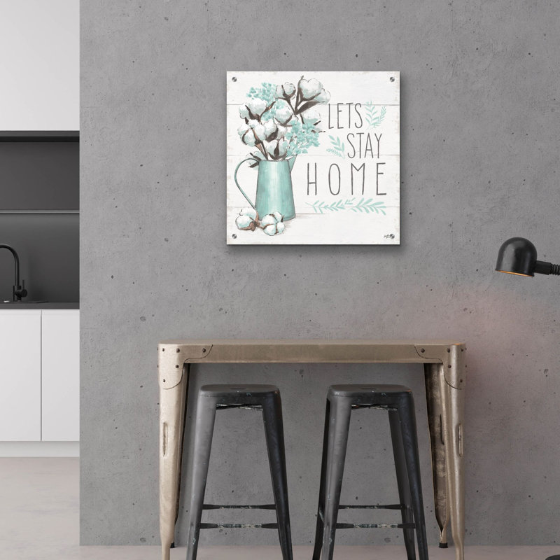 Art mural en verre épique «Blessed 4» par Janelle Penner, H 24 po x l 24 po x P 0,2 po