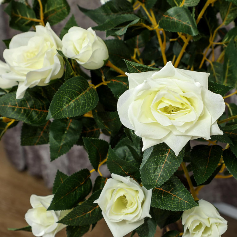 Arrangement in Pot, White