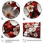 Orchidées blanches et rouges II - art mural floral abstrait-1719308583-1719308587