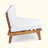V Shaped 4-Piece Sofa Set