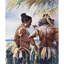 «Saipan Impression 02» par Chen Xiaoping - impression d'un seul cadre