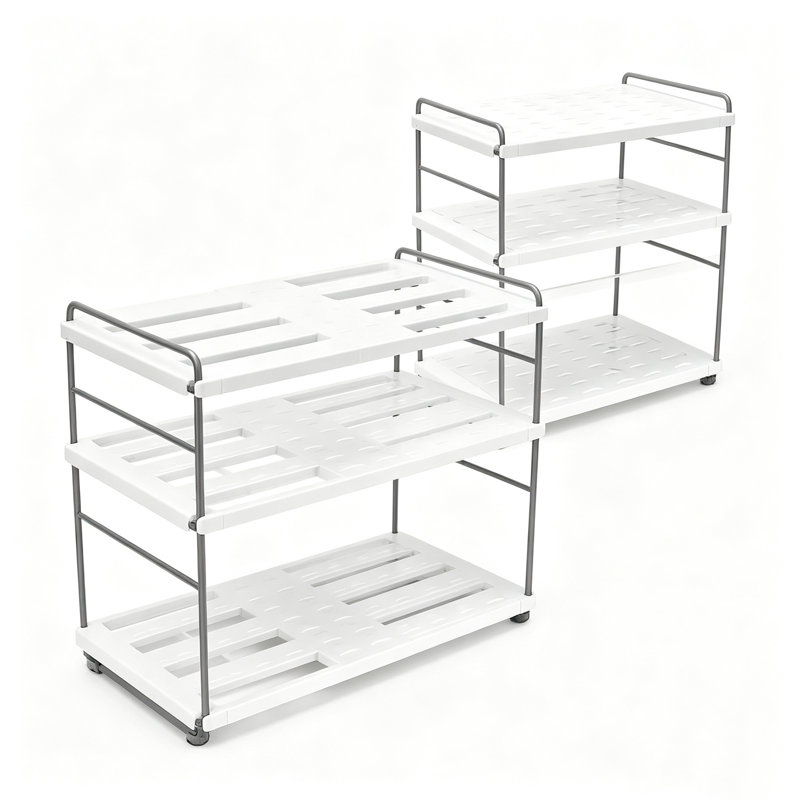 3-Tier Horizontal Water Bottle Storage Rack