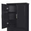 Armoire de rangement de 72,2 po de hauteur avec 3 tiroirs et tablette réglable-756688043