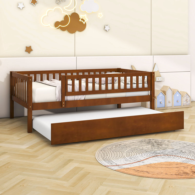 Alene Daybed with Trundle, Twin, Walnut