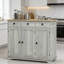 Élégante armoire d'appoint avec beaucoup de rangement, parfaite pour organiser et rehausser la décoration intérieure.-644764576