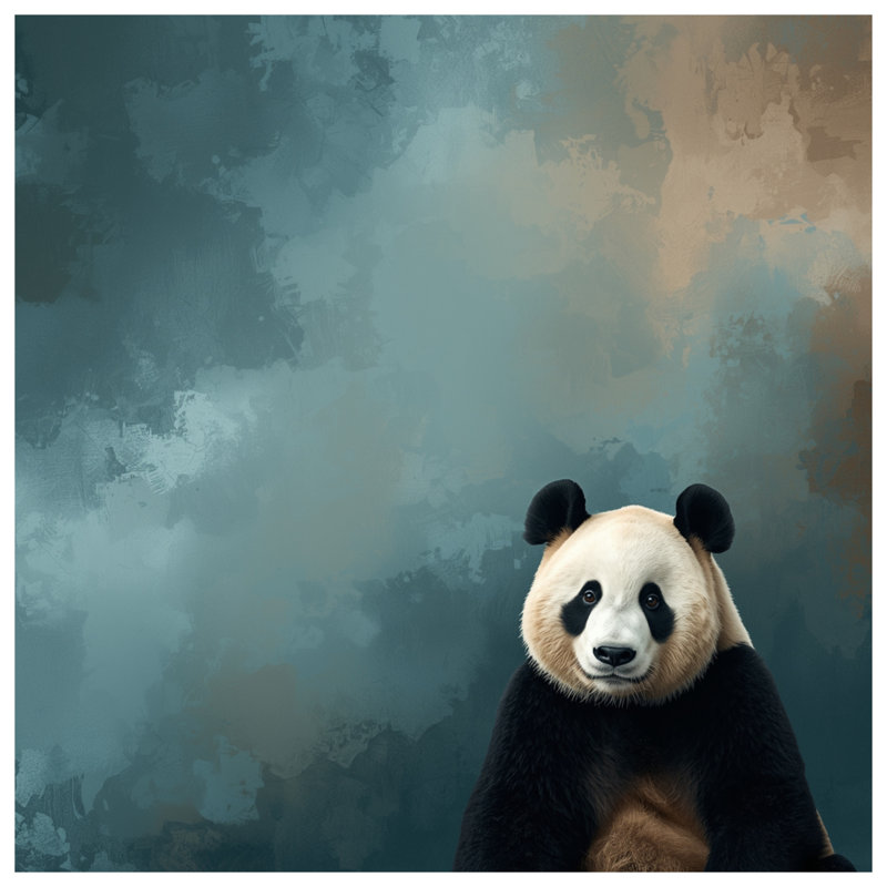 Panda, rideaux occultant et rideaux Panda, 50" x 92" - 1 Panel, Blockout