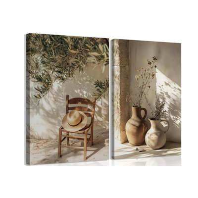 2 Piece Wrapped Canvas Print