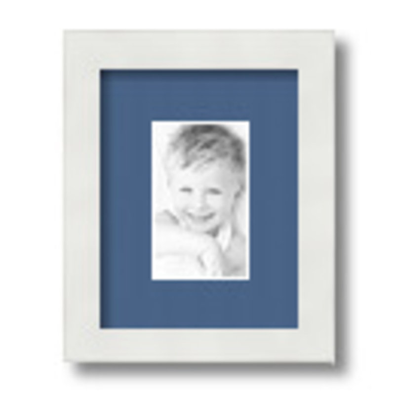 Matte Picture Frame with Mat, Royal