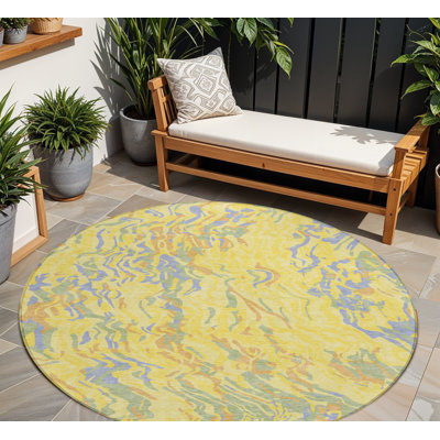 Tapis rond 8 po