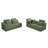 106.3" L-Shaped Corduroy Modular Sectional Sofa, Compressed Convertible Sleeper Bed, Upholstered Comfy Couch For Small Space, No Assembly Required-1168654826