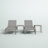 Aynura 76" L Reclining Aluminum Patio Chaise Lounge-526083429-531975724