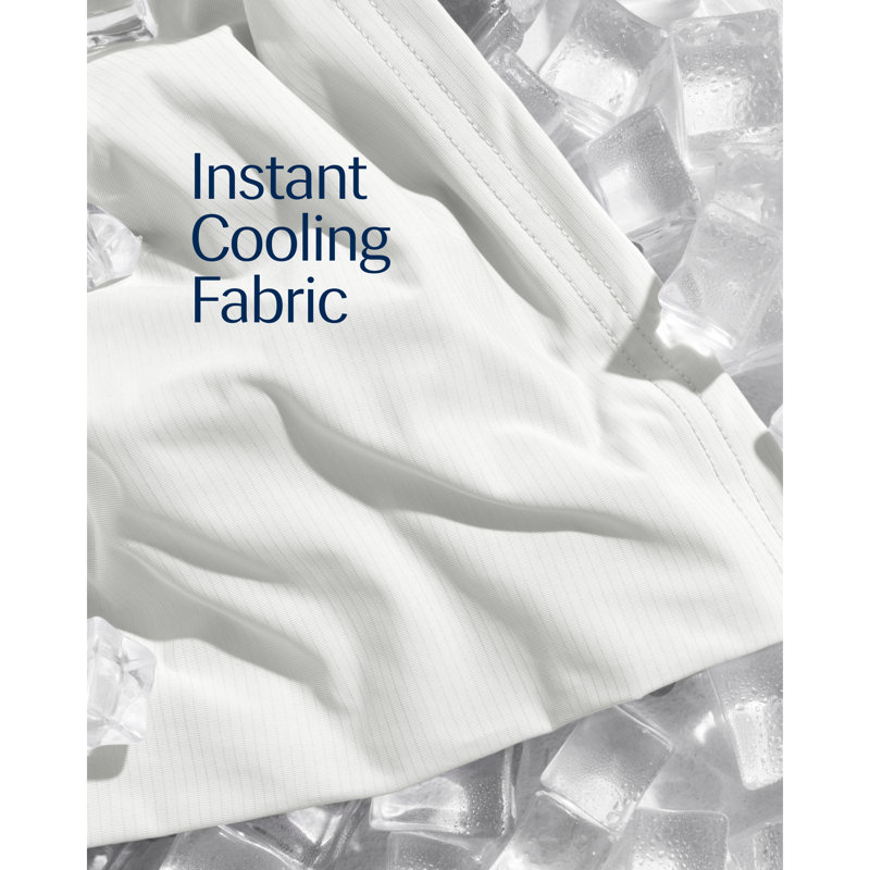 REST® Evercool® Breathable Luxury Bedding Flat Sheet For Hot Sleeper And Night Sweats, Bed Sheet With Woven Ionic+ Self Cleaning Silver Yarn For Sensitive Skin