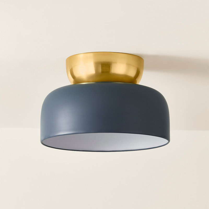 Batya 1 Light Flush Mount by Zoe Feldman x Mitzi, 8.75"H x 8.75"W x 13"D
