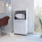 Kitchen Cart Totti, Double Door Cabinet, One Open Shelf, Two Interior Shelves