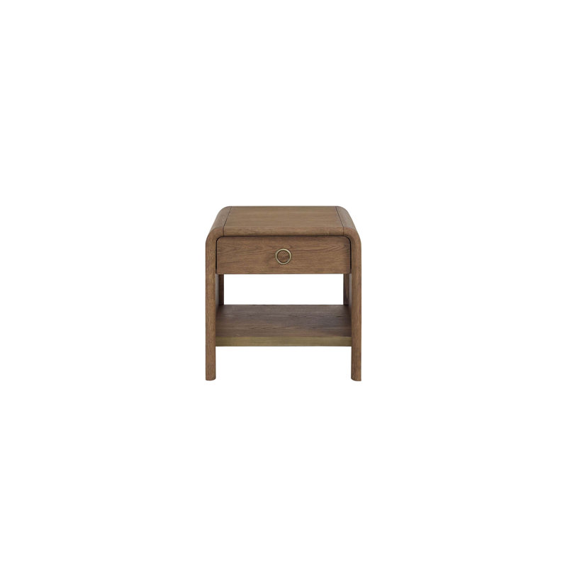 Waterfall End Table - Latte